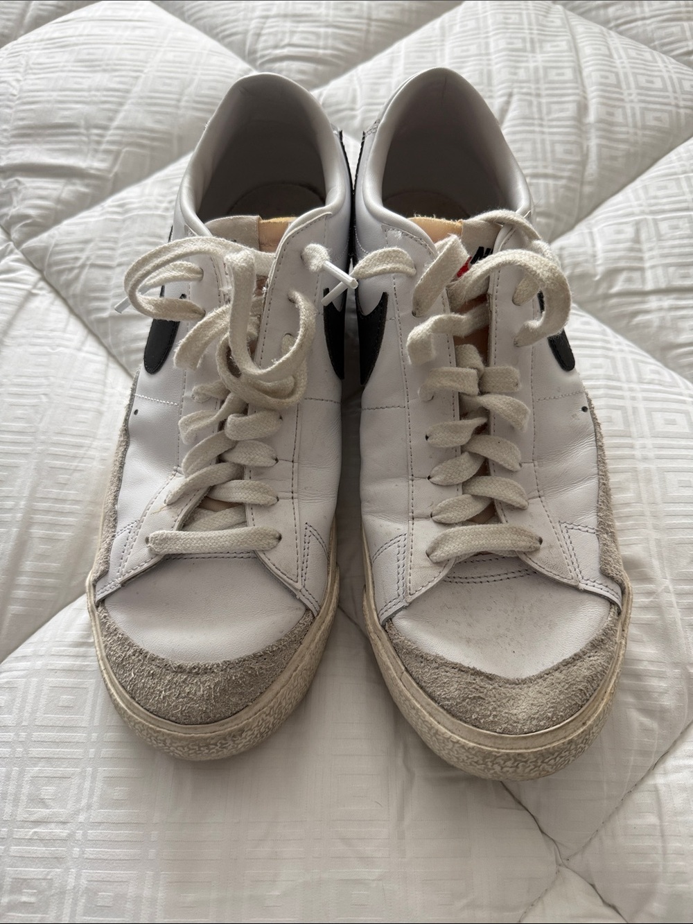 Nike White and Black Men’s Athletic Shoes